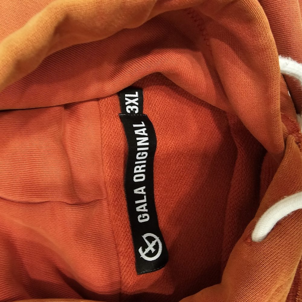 Gala Original Vibrant Orange Hoodie 3XL